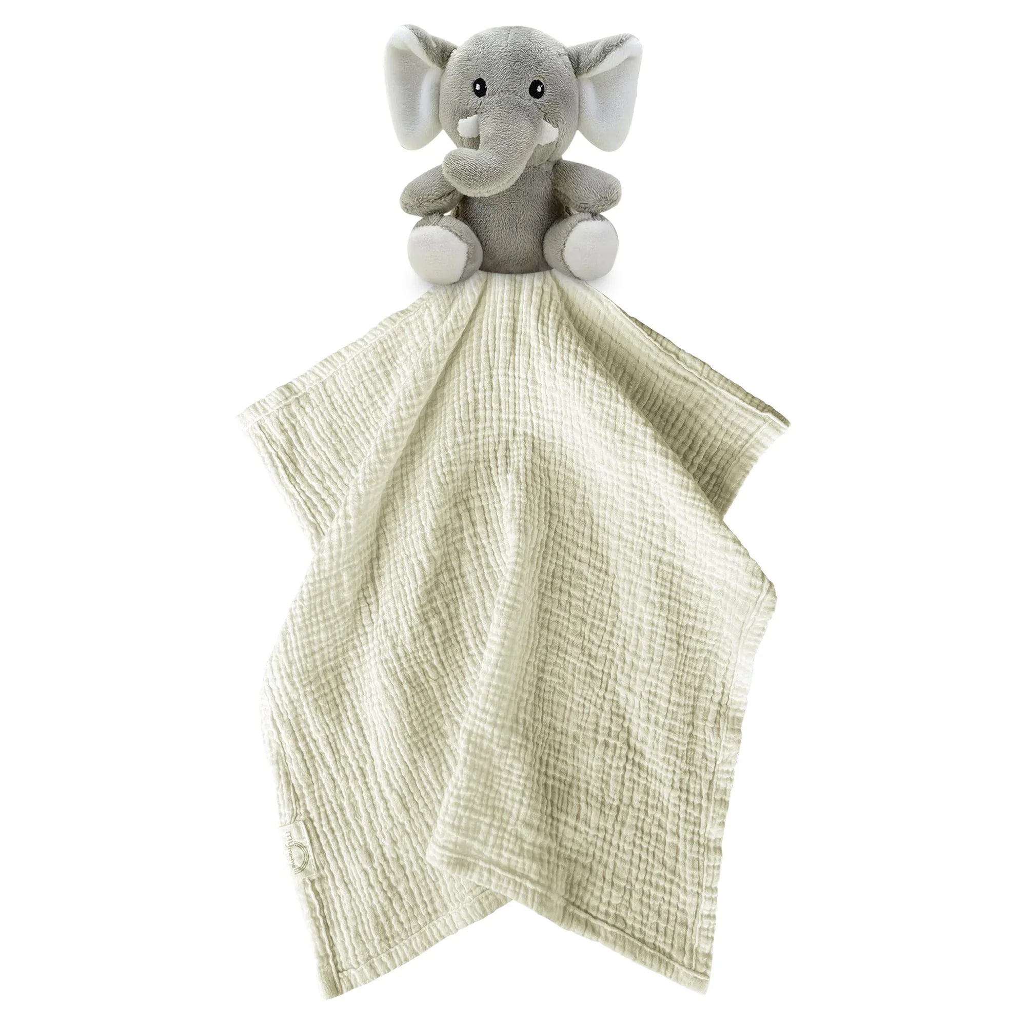 Me Lovey™ - Elephant Lovey Security Blanket - BIG FRENCHIES