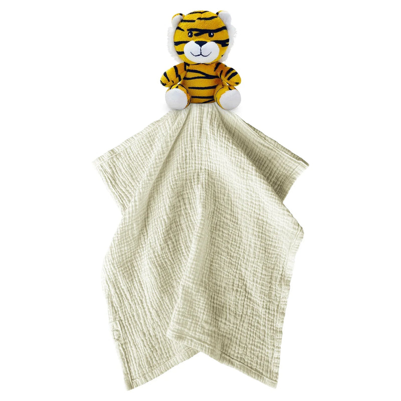 Me Lovey™ - Tiger Lovey Security Blanket - BIG FRENCHIES