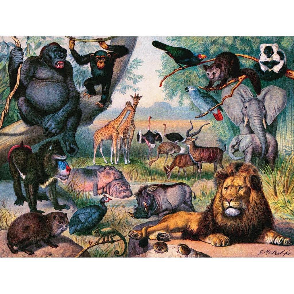 Animals of Africa 1000 Piece Jigsaw Puzzle NYPC - BIG FRENCHIES