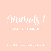 Animal 1 Flashcards Bundle
