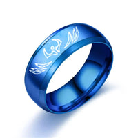 Anime Jujutsu Kaisen Ryomen Sukuna Itadori Yuji Ring Cosplay Stainless Steel Ring Jewelry Accessories