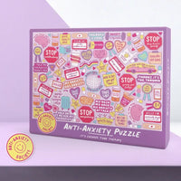 Anti-Anxiety 1000 Piece Jigsaw Puzzle Bubblegum Stuff