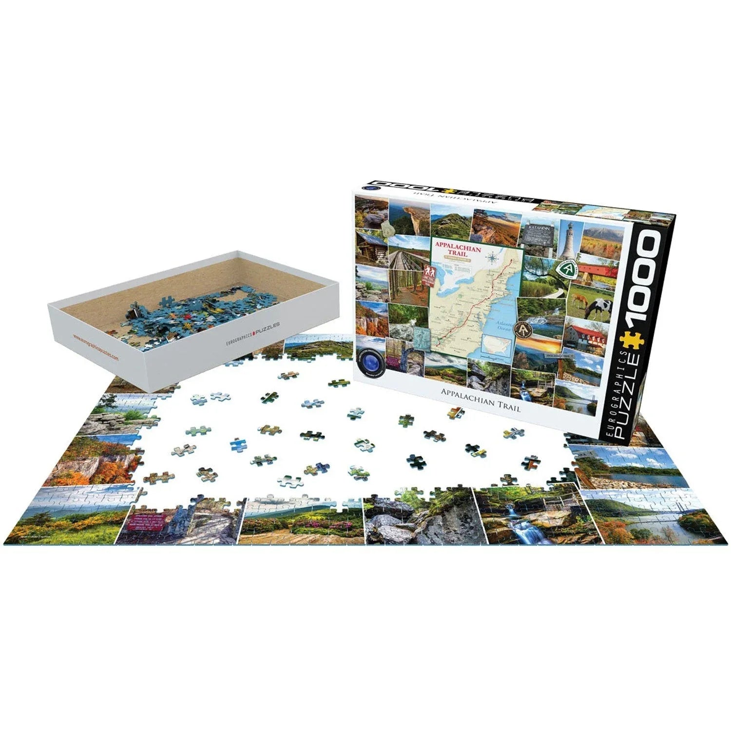 Appalachian Trail Globetrotter 1000 Piece Jigsaw Puzzle Eurographics - BIG FRENCHIES
