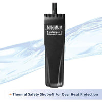 Aqueon Mini Fish Tank Heater 10 Watts Black