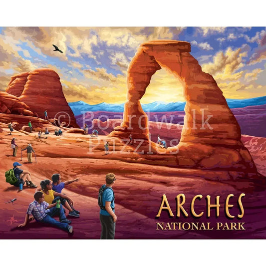 Arches National Park 210 Piece Jigsaw Puzzle Boardwalk - BIG FRENCHIES
