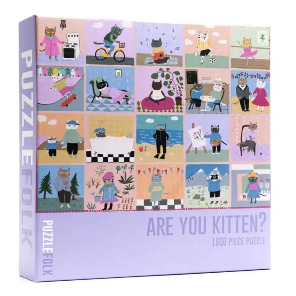 Are You Kitten? 1000 Piece Jigsaw Puzzle PuzzleFolk
