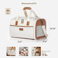 Argo Pawsport to Adventure Airline Approved Pet Carrier Travel Bag