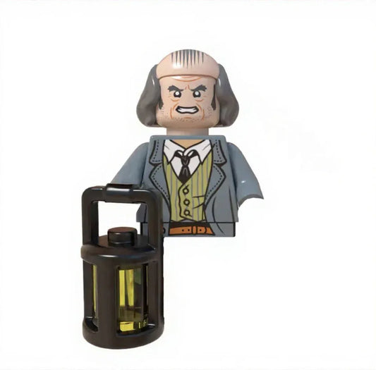 Argus Filch Minifigure - Harry Potter Custom Minifigure - BIG FRENCHIES