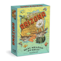 Arizona 100 Piece Mini Shaped Jigsaw Puzzle Galison
