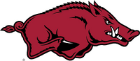 NCAA University of Arkansas, Tusk the Razorback Knottie® Plush Dog Toy - BIG FRENCHIES