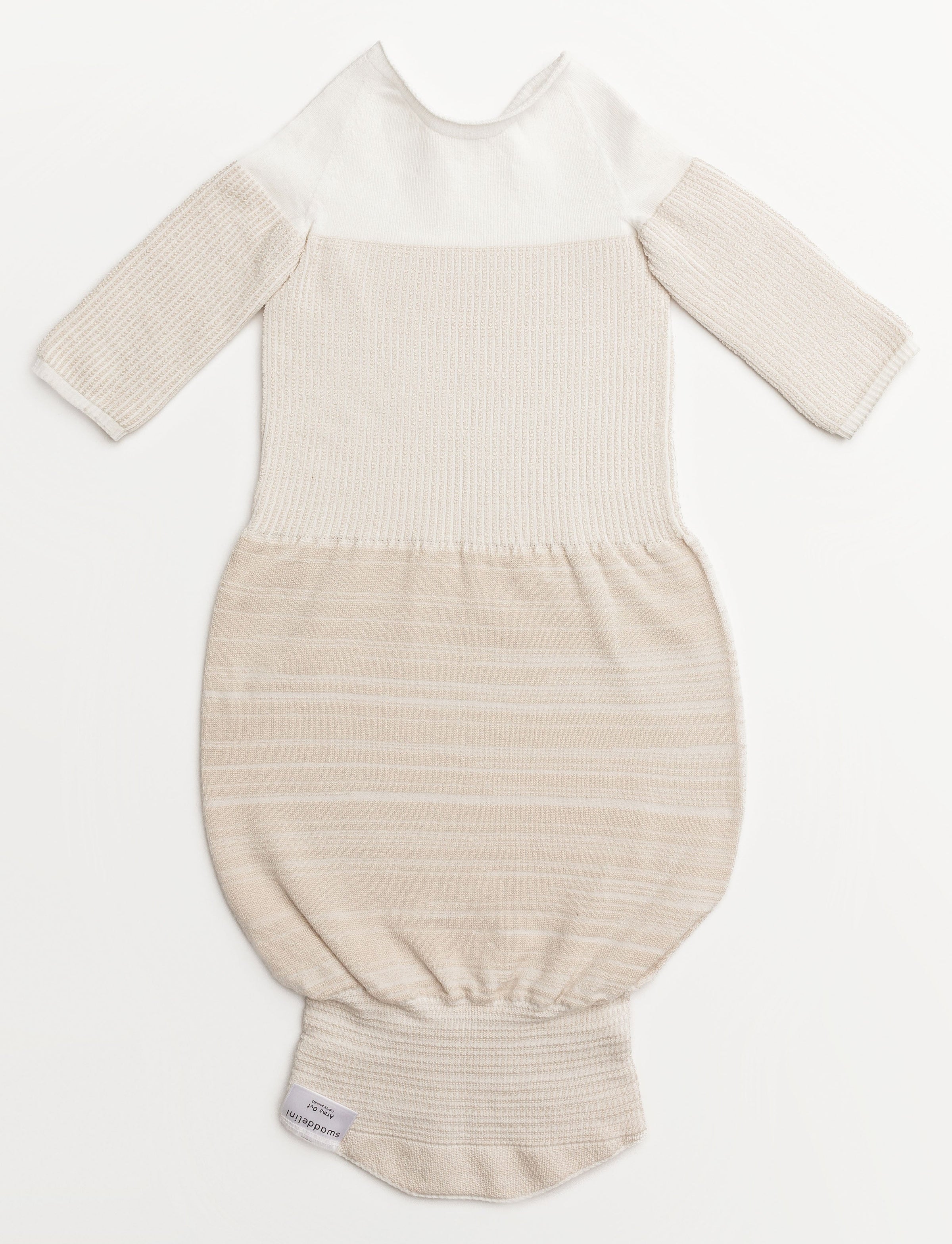 Bamboo Blend Beige Arms Out™ Long Sleeve Sleep Sack