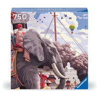 Around the World in 80 Days 750 Piece Jigsaw Puzzle Ravensburger