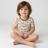 God Says I Am – Little Blessings Short Sleeve Shorts Pajama Set