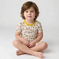 God Says I Am – Little Blessings Short Sleeve Shorts Pajama Set
