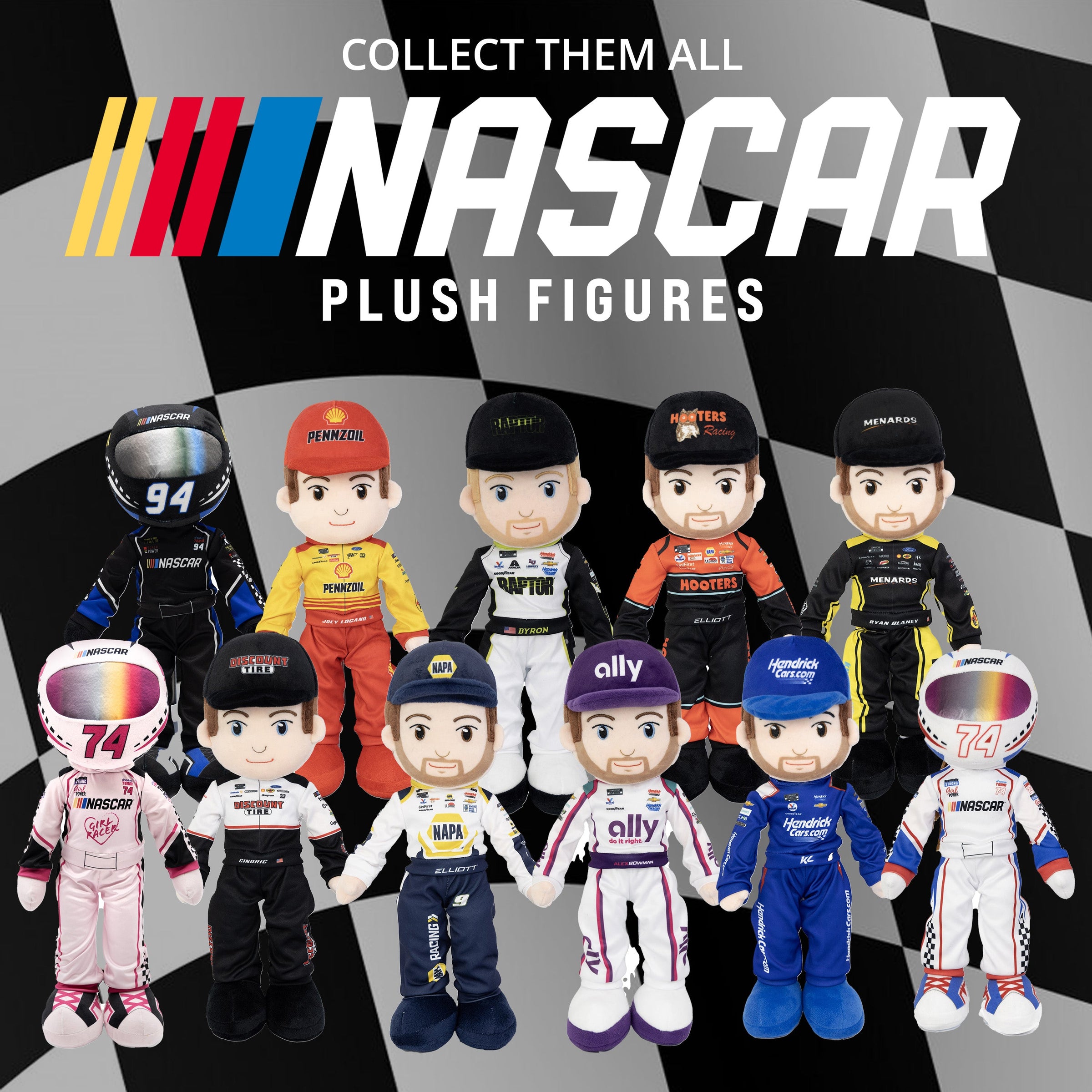 NASCAR | Hendrick Motorsports Jeff Gordon Dupont 14 Inch Plush Figure