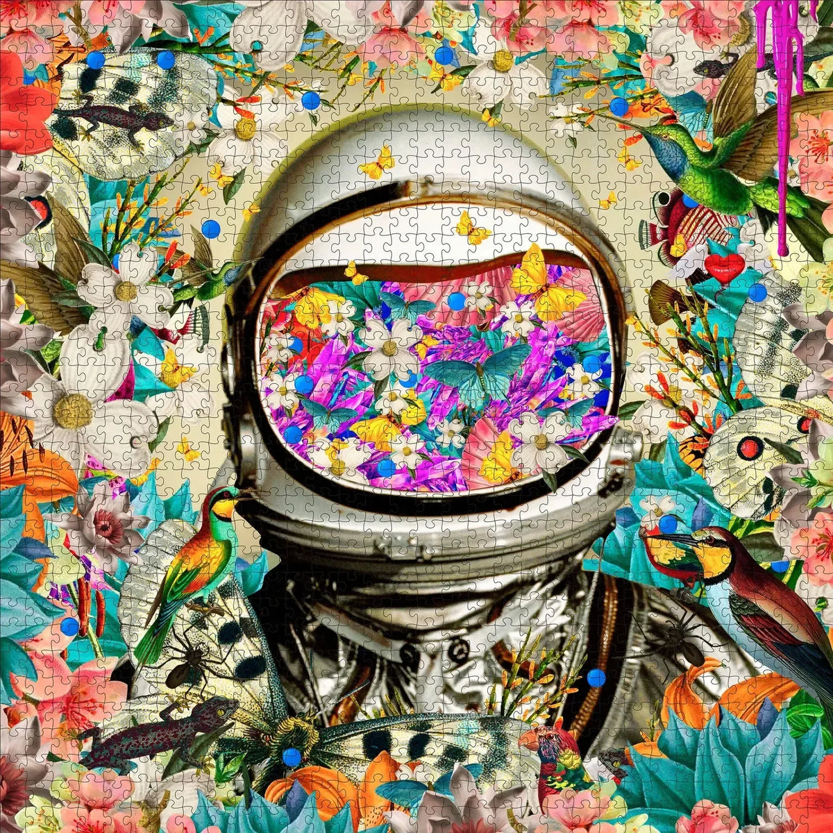 Astronaut 1000 Piece Jigsaw Puzzle Pomegranate - BIG FRENCHIES