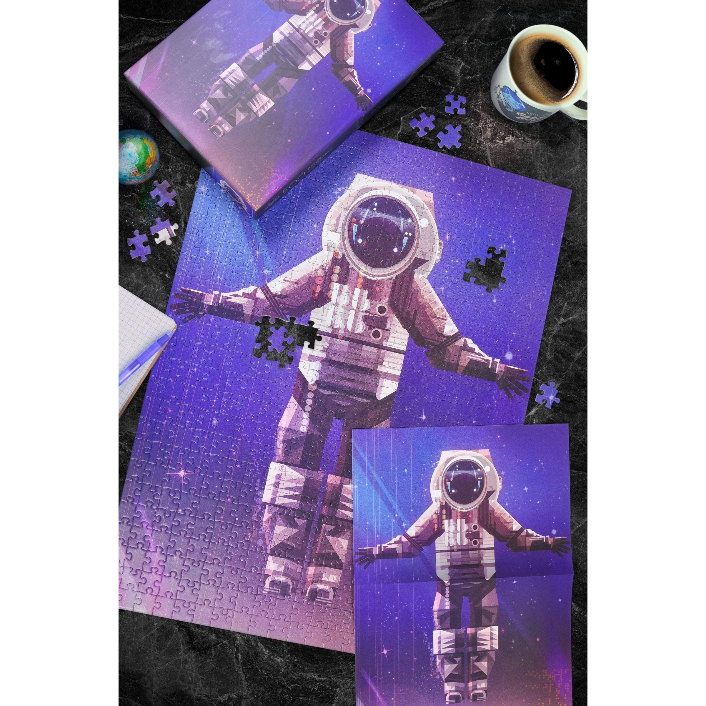 Astronaut 500 Piece Jigsaw Puzzle Fred - BIG FRENCHIES