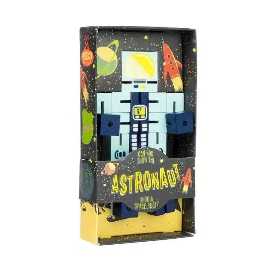 Astronaut to Cube 3D Puzzle Professor Puzzle - BIG FRENCHIES