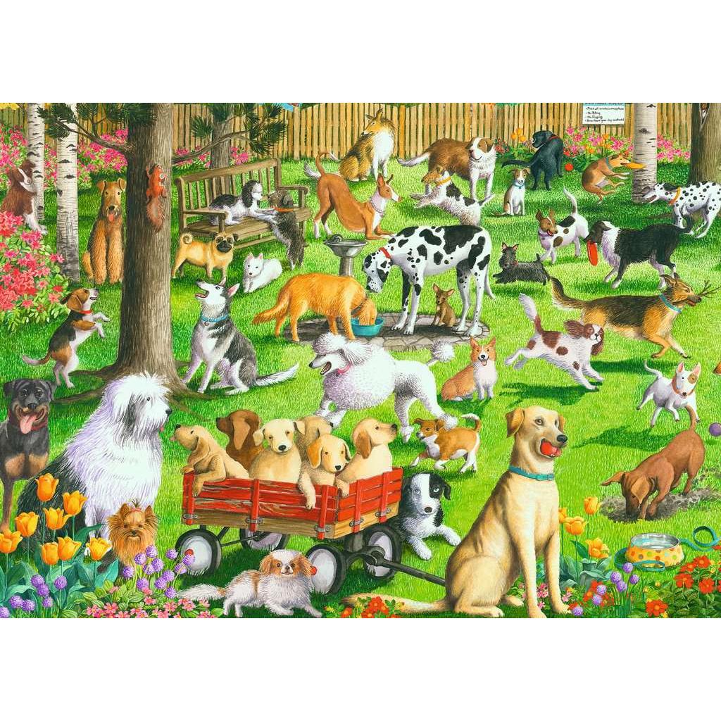 At the Dog Park 500 Piece Jigsaw Puzzle Ravensburger