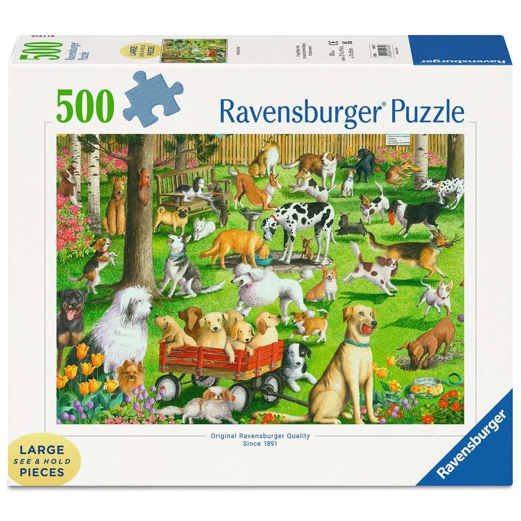 At the Dog Park 500 Piece Jigsaw Puzzle Ravensburger