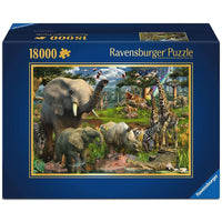 At the Waterhole 18000 Piece Jigsaw Puzzle Ravensburger