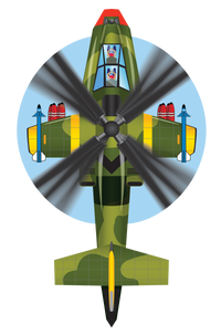 FlightZone 54 inch tall Attack Copter