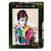 Audrey 1000 Piece Jigsaw Puzzle Heye - BIG FRENCHIES