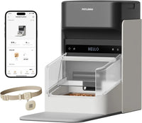 Automatic Cat Feeder with Collar Sensor & App Control for Multi-Cat Homes