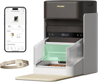 Automatic Cat Feeder with Collar Sensor & App Control for Multi-Cat Homes