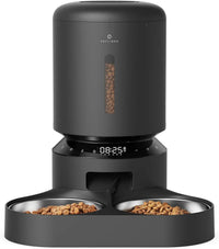 Automatic Cat Feeder with Timer, 6 Meals/Day, Freshness Lock & Low Food Sensor. Smart Dry Food Dispenser for Cats & Dogs - BIG FRENCHIES