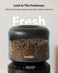 Automatic Pet Feeder 3L/5L with Camera, Timed Portions, Voice Call, Dual Power - BIG FRENCHIES