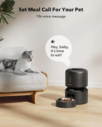 Automatic Pet Feeder 3L/5L with Camera, Timed Portions, Voice Call, Dual Power - BIG FRENCHIES