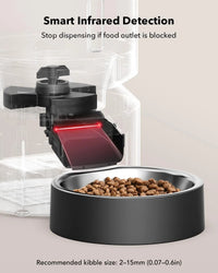 Automatic Pet Feeder 3L/5L with Camera, Timed Portions, Voice Call, Dual Power - BIG FRENCHIES