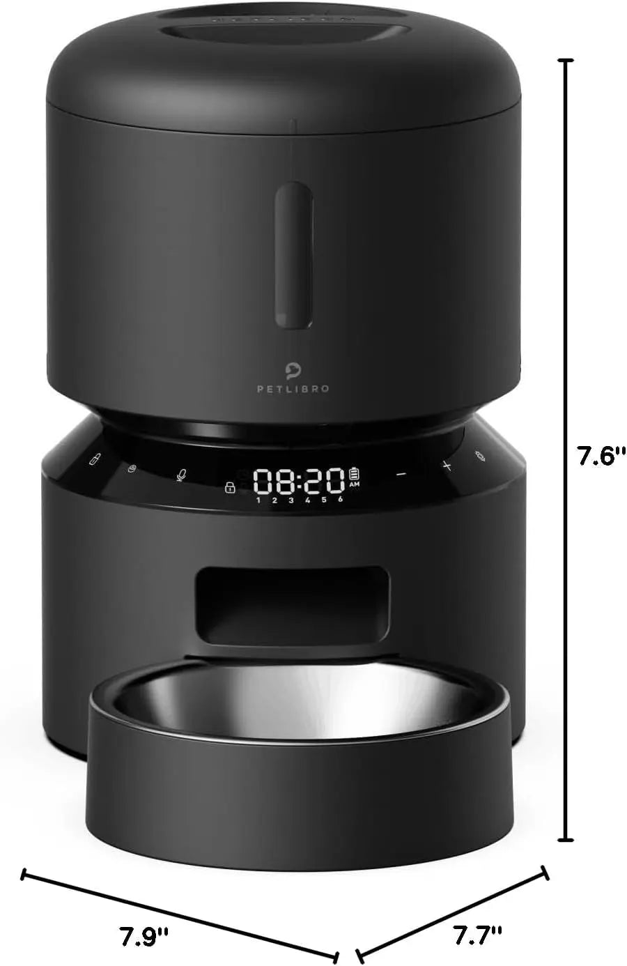 Automatic Pet Feeder 3L/5L with Camera, Timed Portions, Voice Call, Dual Power - BIG FRENCHIES