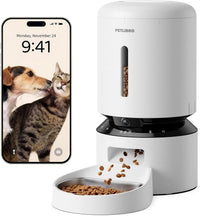 Automatic Pet Feeder 3L/5L with Camera, Timed Portions, Voice Call, Dual Power - BIG FRENCHIES