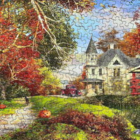 Autumn Barn 1000 Piece Jigsaw Puzzle Springbok - BIG FRENCHIES
