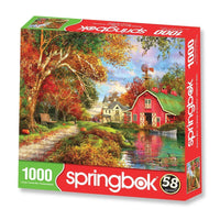Autumn Barn 1000 Piece Jigsaw Puzzle Springbok - BIG FRENCHIES