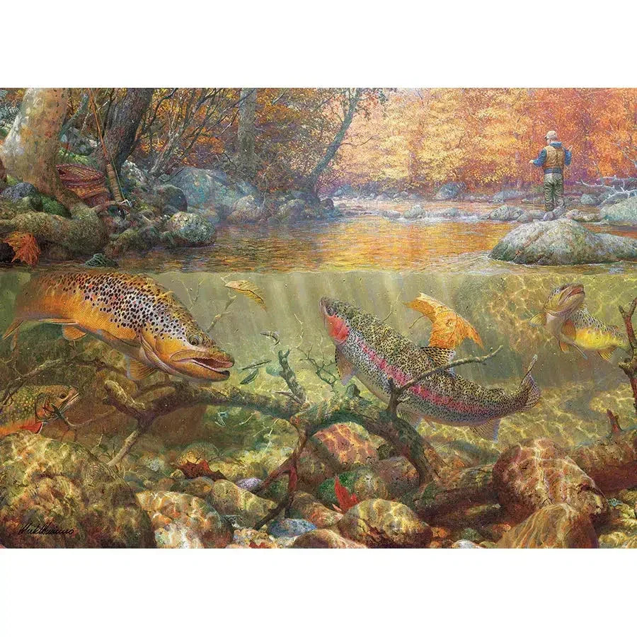 Autumn Dream Day 1000 Piece Jigsaw Puzzle Cobble Hill - BIG FRENCHIES