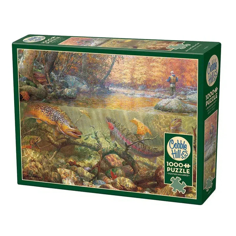 Autumn Dream Day 1000 Piece Jigsaw Puzzle Cobble Hill - BIG FRENCHIES