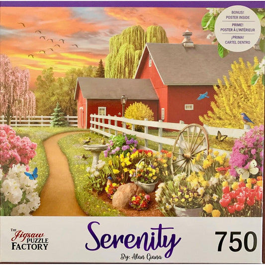 Awaken Serenity 750 Piece Jigsaw Puzzle Leap Year - BIG FRENCHIES