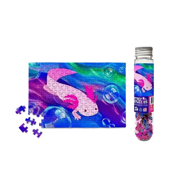 Axolotl 150 Piece Mini Jigsaw Puzzle Micro Puzzles - BIG FRENCHIES