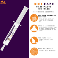 Piccardmeds4pets Digi-Eaze Probiotic Paste for Cats Easy Dosing 220 Grams + FREE Bandana!