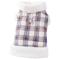 Dog clothing with warmth and plush that can be pulled vest teddy bear small dog cat pet clothing