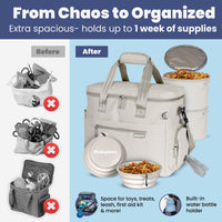 The Original Doggy Bag™ Dog Travel Bag for Supplies