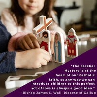 Stations of the Cross Pray & Play Set - By Saintly Heart & Brother Francis - BIG FRENCHIES