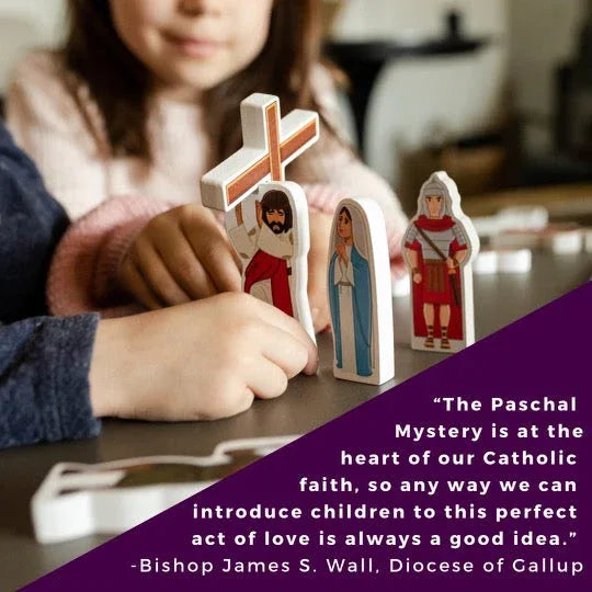 Stations of the Cross Pray & Play Set - By Saintly Heart & Brother Francis - BIG FRENCHIES
