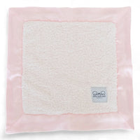 Classic Satin Border Lovey - Pink - BIG FRENCHIES
