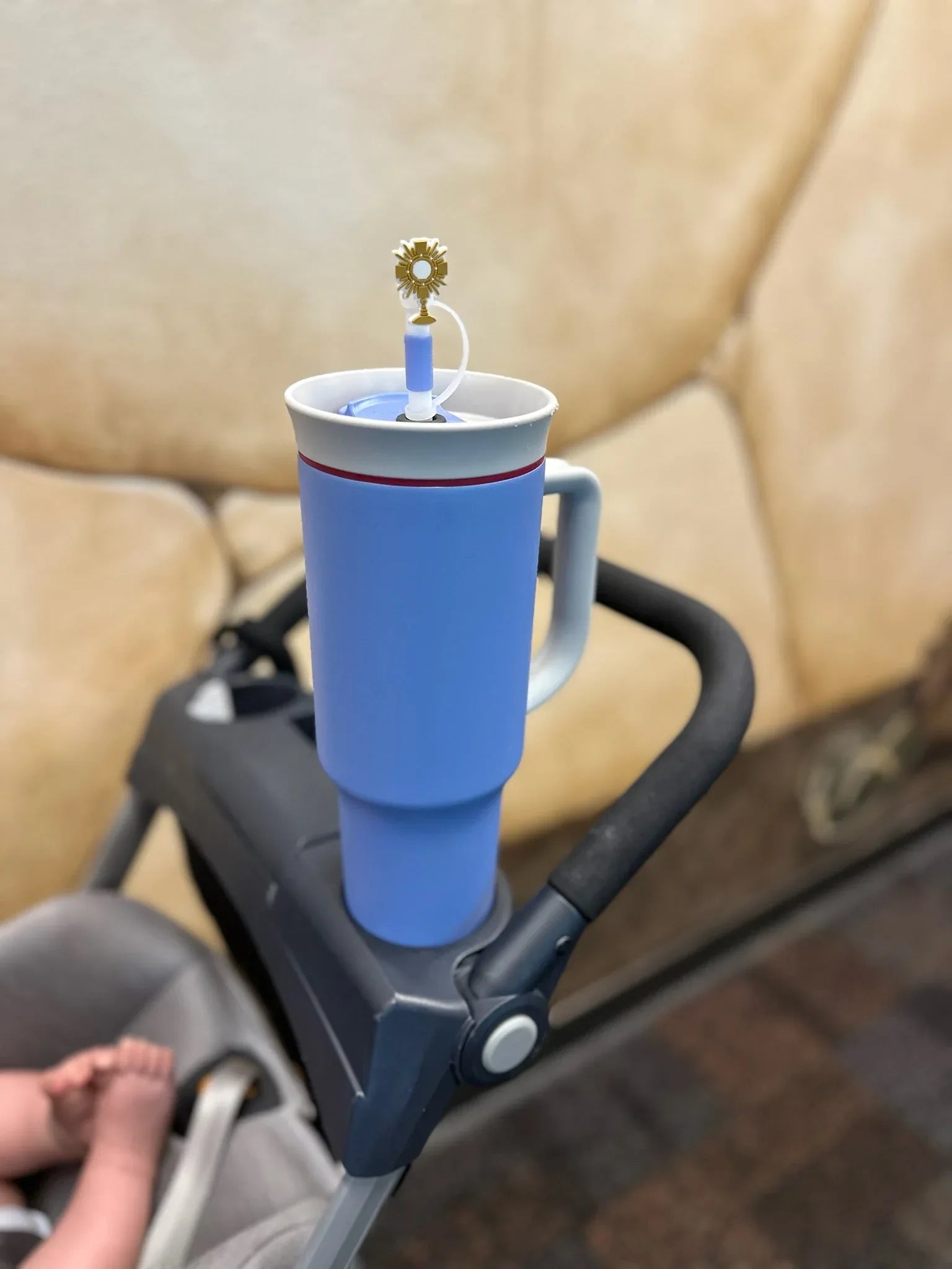 Catholic Straw Toppers: Adoration (a 2 pack!) - BIG FRENCHIES