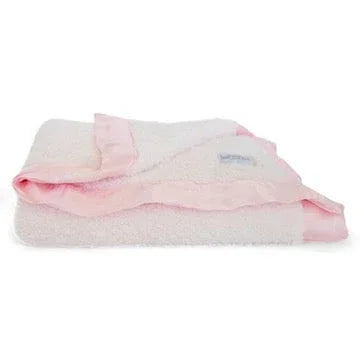 Classic Satin Border Blanket - Pink - BIG FRENCHIES
