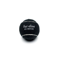 So Fetch! Tennis Ball Pack of 3 - Noire